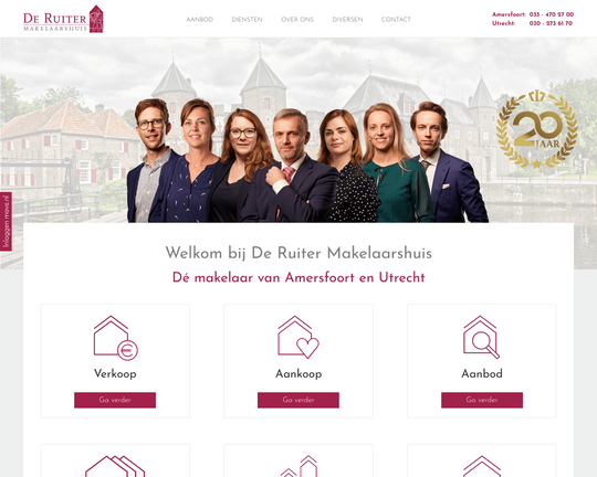 De Ruiter Makelaarshuis Logo