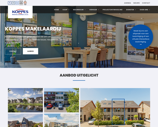 Koppes Makelaardij Logo